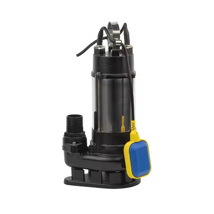 משאבת ביוב טבולה V750F - 0.75kW/1HP 300L/min 12m ראש 8m הרמת יניקה